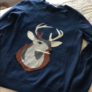 madewell deer sweater, great condition